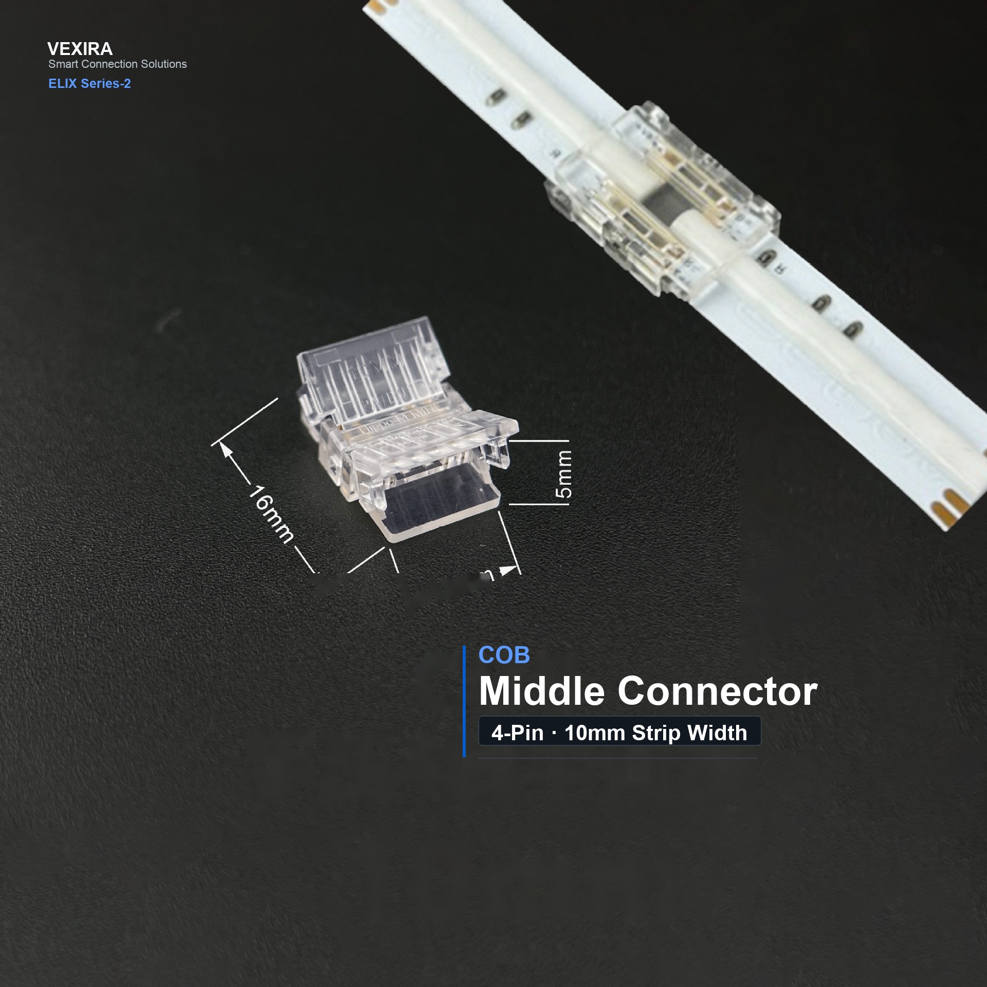 S-4P-10-C Middle Connector