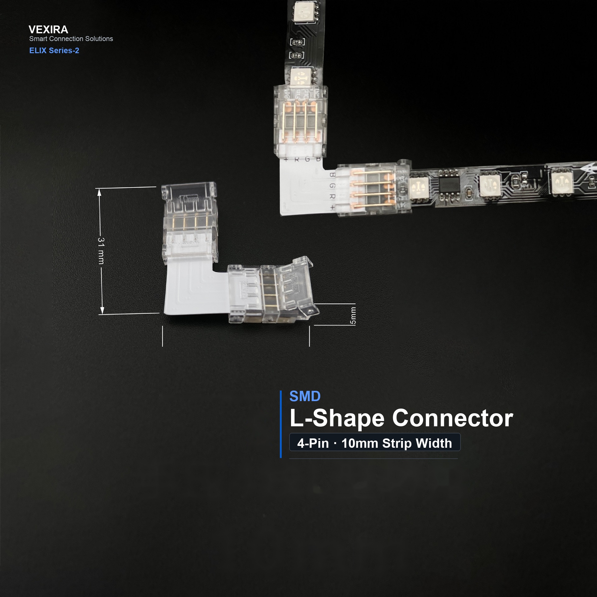 S-4P-10-L-S L-Shape Connector