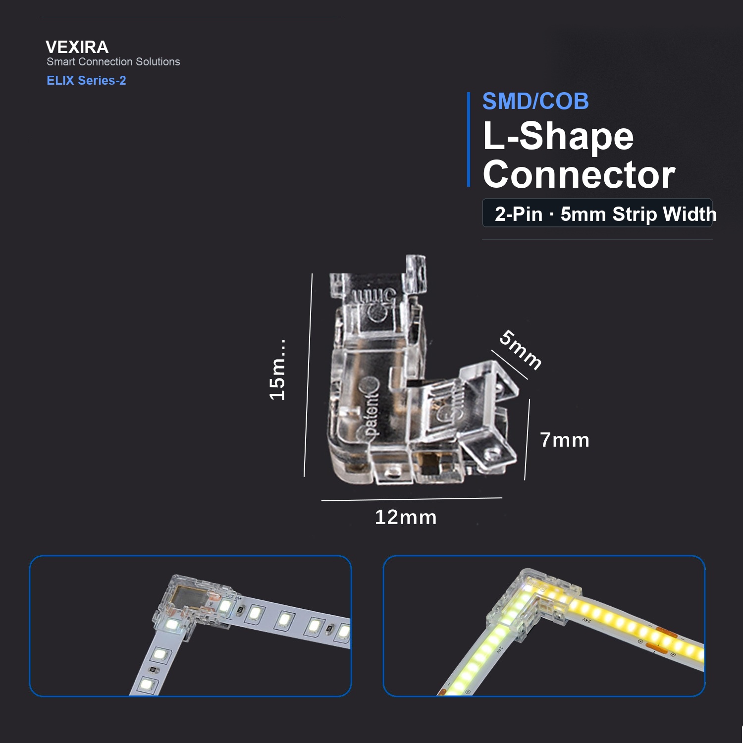 S-2P-5-L L-Shape Connector
