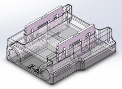 S-SC-2PIN-10MM-D Press-Fit LED Strip Connector