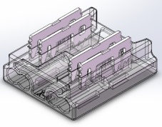 S-COB-4PIN-10MM-D Press-Fit LED Strip Connector