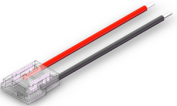 S-SC-2PIN-10MM-B Press-Fit LED Strip Connector