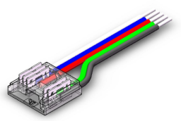 S-COB-5PIN-12MM-B Press-Fit LED Strip Connector