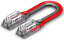 S-SC-2PIN-5MM-C Press-Fit LED Strip Connector