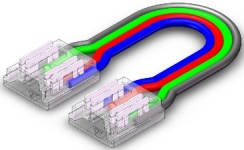 S-COB-4PIN-10MM-C Press-Fit LED Strip Connector