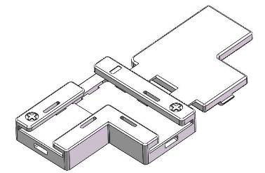 S-SC-2PIN-8MM-T Press-Fit LED Strip Connector
