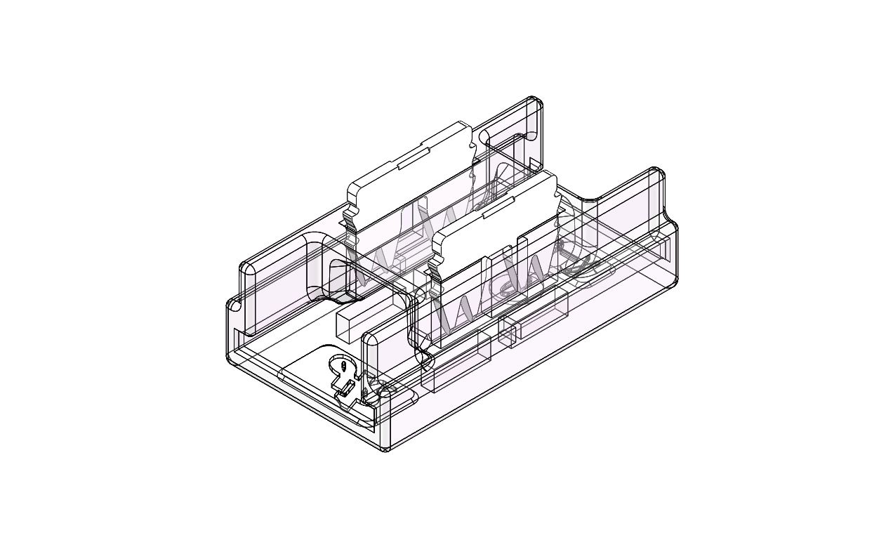 S-SC-2PIN-5MM-A1 Press-Fit LED Strip Connector