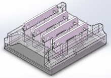 S-SMD-4PIN-10MM-A Press-Fit LED Strip Connector