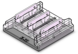 S-SMD-3PIN-12MM-A Press-Fit LED Strip Connector