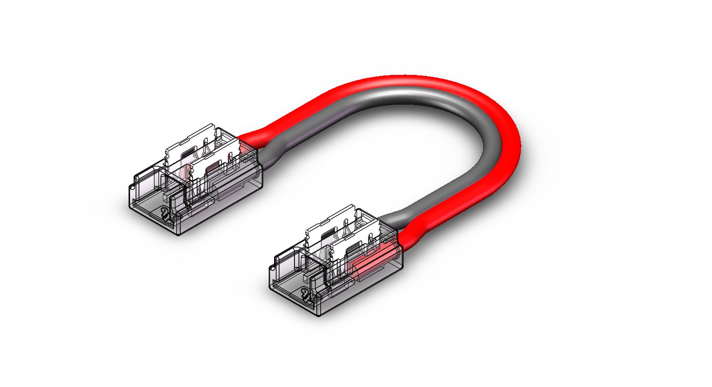 S-SC-2PIN-5MM-C1 Press-Fit LED Strip Connector