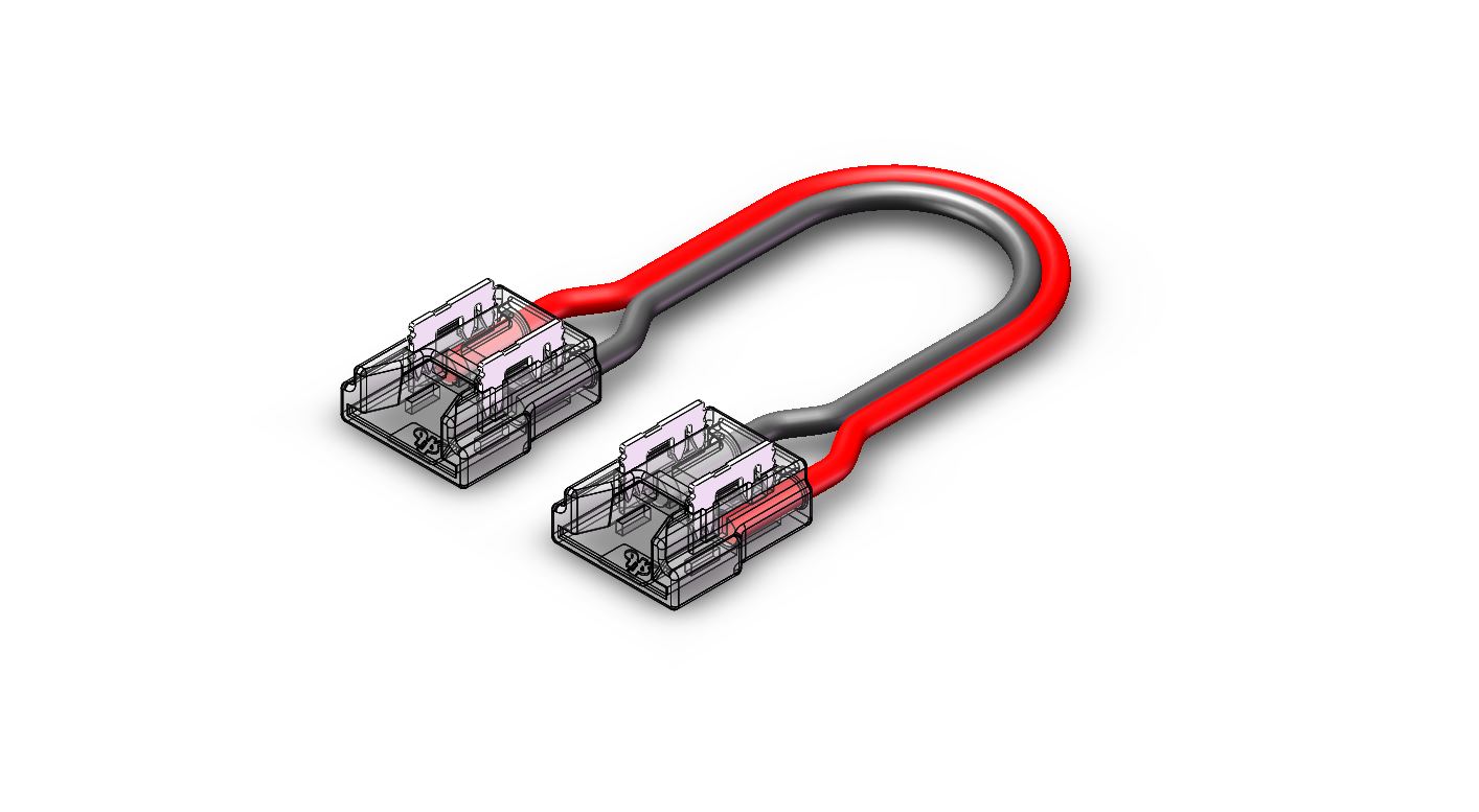 S-SC-2PIN-8MM-C1 Press-Fit LED Strip Connector