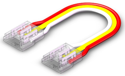 S-SMD-3PIN-10MM-C1 Press-Fit LED Strip Connector