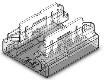 S-SC-2PIN-8MM-Z Press-Fit LED Strip Connector