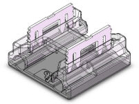 S-SC-2PIN-10MM-Z Press-Fit LED Strip Connector