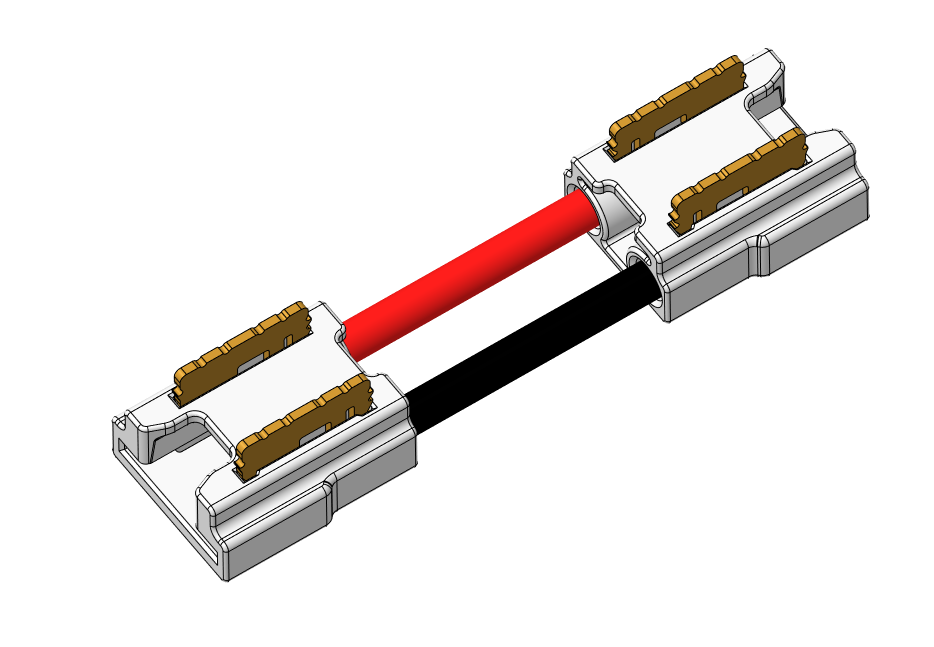 S-SC-2PIN-8MM-C8 Press-Fit LED Strip Connector