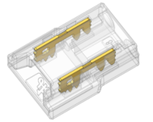 S-SC-2PIN-8MM-DG Press-Fit LED Strip Connector