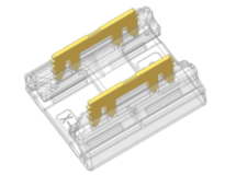 S-SC-2PIN-8MM-ZG Press-Fit LED Strip Connector