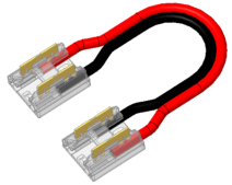 S-SC-2PIN-8MM-ZCG Press-Fit LED Strip Connector