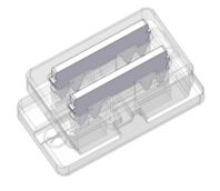 S-SMD-2PIN-5MM-FA Press-Fit LED Strip Connector
