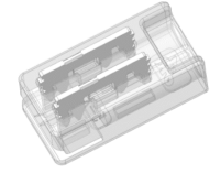 S-SMD-2PIN-5MM-FD Press-Fit LED Strip Connector