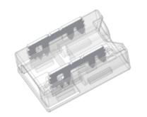 S-SC-2PIN-8MM-FD Press-Fit LED Strip Connector