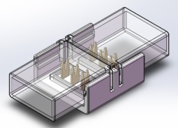 IP-SMD-3PIN-10MM-A Press-Fit LED Strip Connector