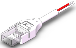 IP-SMD-3PIN-8MM-B Press-Fit LED Strip Connector