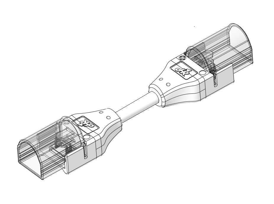 IP-SC-2PIN-8MM-C2 Press-Fit LED Strip Connector