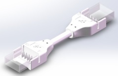 IP-SMD-4PIN-10MM-C Press-Fit LED Strip Connector