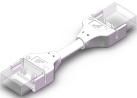 IP-SMD-4PIN-12MM-C Press-Fit LED Strip Connector