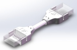 IP-SMD-6PIN-12MM-C Press-Fit LED Strip Connector