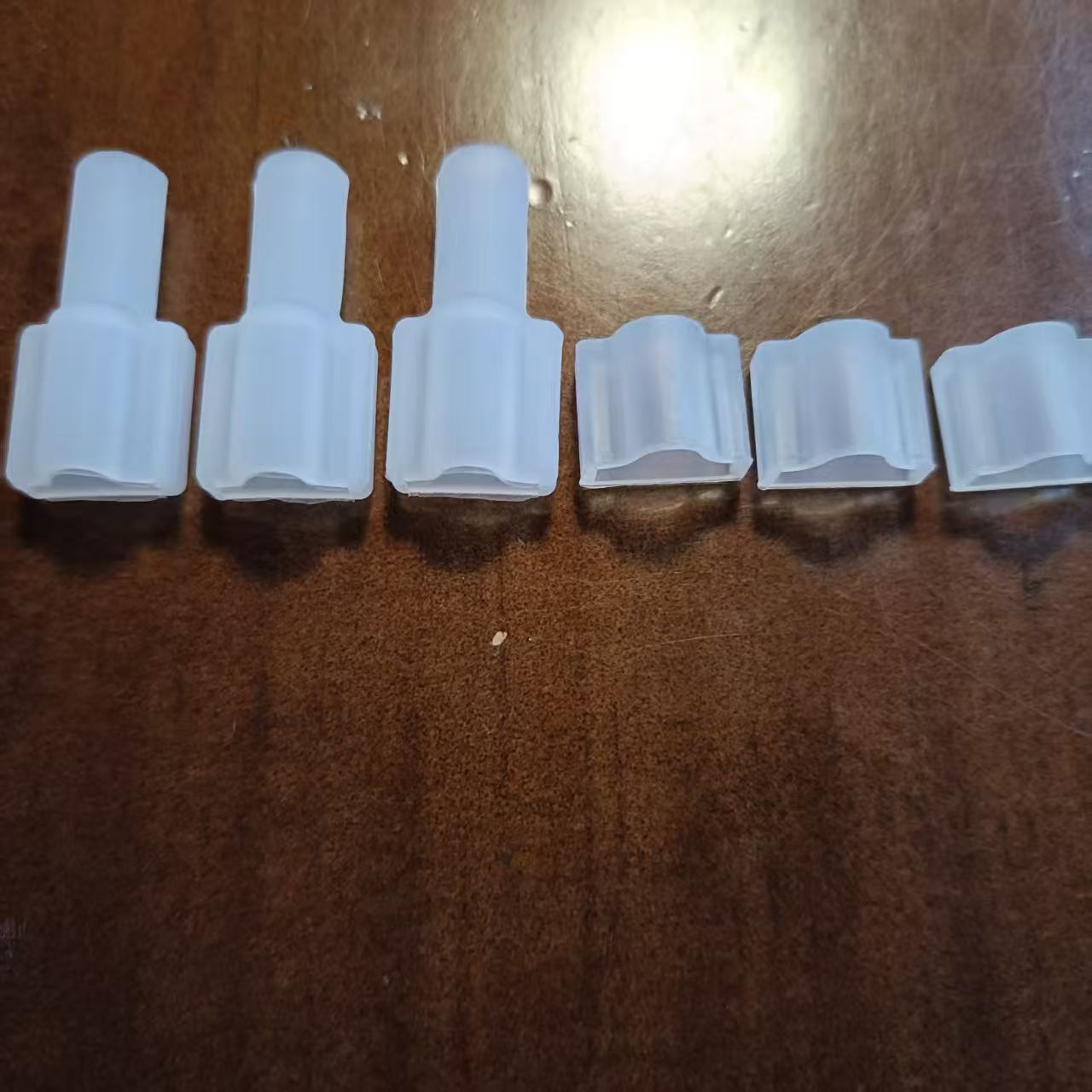 ELIX-0248 Convex 8 mm Silicone End Cap - No Hole