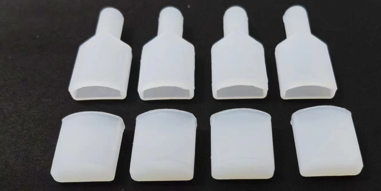 ELIX-0250 Long-Neck 10 mm Silicone End Cap - No Hole
