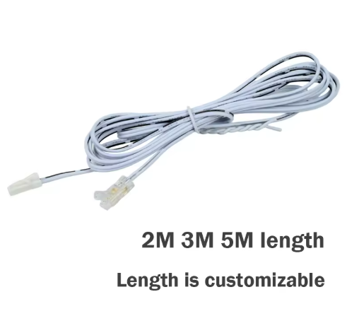 DUPONT-2P-200CM 200 cm Crystal-Clip Dupont Lead Assembly