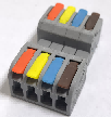 DF-2604D-4-C Color-Coded Lever Wire Connector