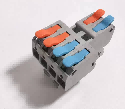 KC-6601-2-4D 6 mm² Lever Wire Distribution Connector