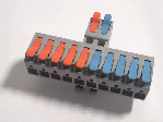KC-6601-2-10D 6 mm² Lever Wire Distribution Connector