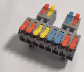 KC-6601-4-8D 6 mm² Lever Wire Distribution Connector