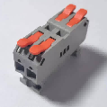 KC-6608-2C 6 mm² Lever Wire Distribution Connector