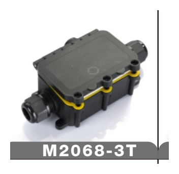 M2068-3T Waterproof Cable Connector